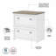 Ensemble de bureau d'ordinateur en L 5 pièces avec huche Huckins-2081335863