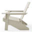 Chaise Adirondack en plastique résistante aux intempéries Lollis-813176812