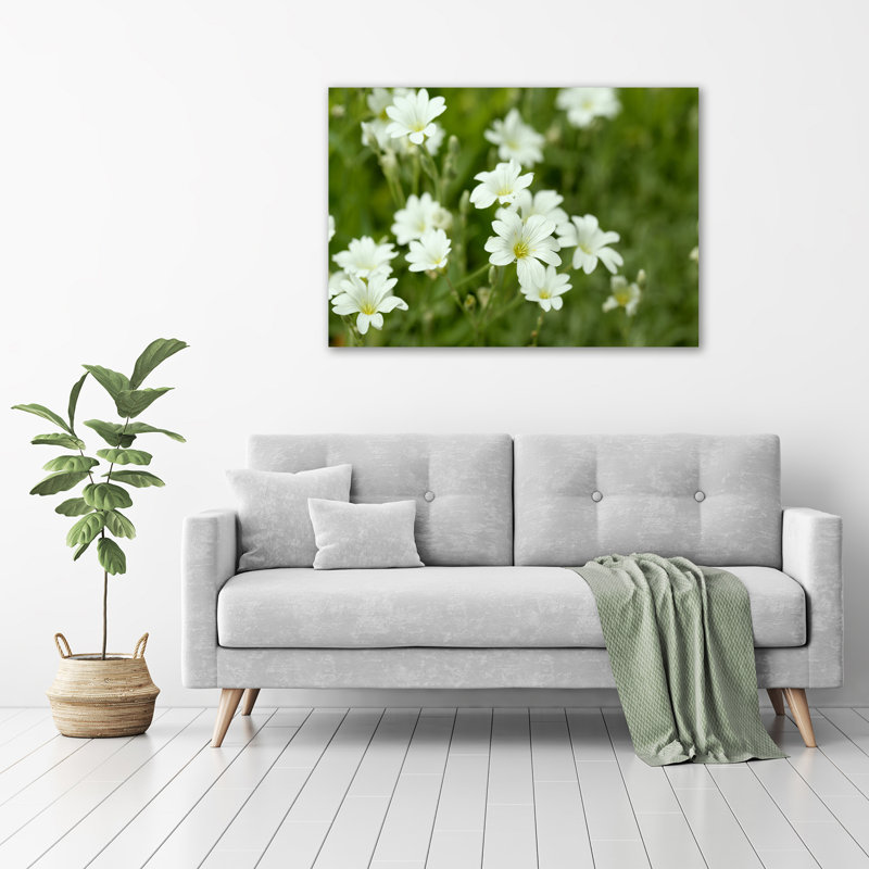 Spring Flowers - No Frame Print on Glass