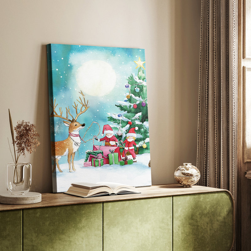 Christmas Holiday Art DCCLV - galerie sur mesure Cavas