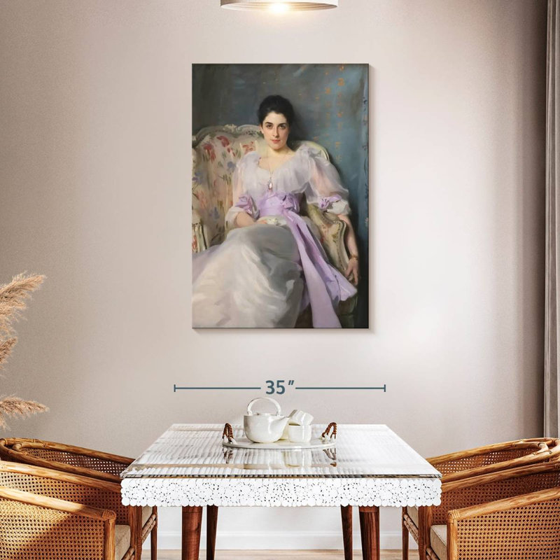 Leisha Lady Agnew Of Lochnaw, H 45 po x l 30 po
