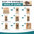 Indoor Infrared Sauna for 1 Person, 930W/110V Hemlock Wood Sauna with Tourmaline Stone foot Heater, 7-Color Light Therapy, Dual Bluetooth Speaker, Easy Assembly – Compact Indoor Spa 27.2"x32.3"x61"-137552161