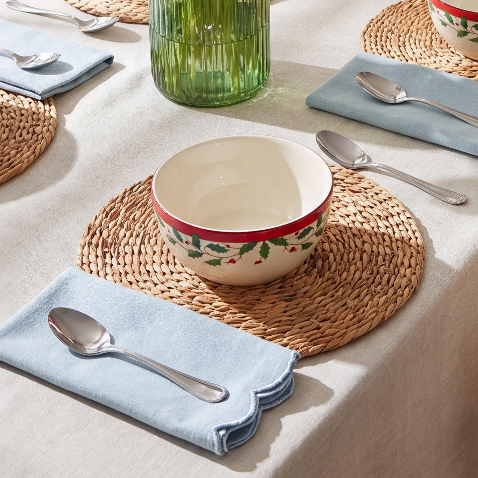 Lenox Holiday Porcelain Dessert Bowl