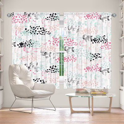 Eadoin Room Darkening Curtain Pair