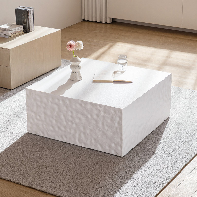 Table basse carrée Instant Style - Un luxe moderne sans effort pour les salons