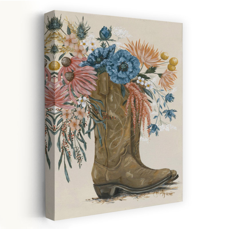 Art floral contemporain, H 24 po x l 16 po