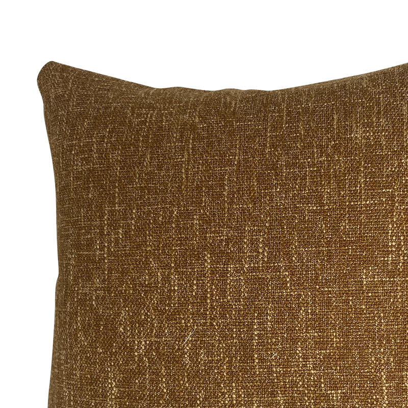 Housse et insert de coussin carré M10618, 26 po x 26 po, Cannelle