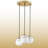 Adjustable Height Saturn Cluster Pendant-697292474