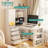 L Shaped Desk With Charger,Computer Desk With Drawers,Bookshelf,With LED Light,Modern Corner Desk,Home Office Desk,L-Shaped Study Table Writing Desk,Corner Gaming Computer Desk With Storage-2050373840