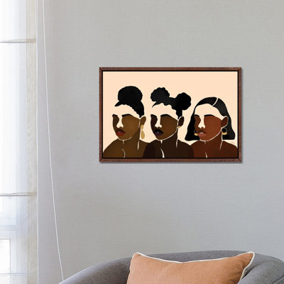 Sisters II by Bria Nicole - Print on Canvas