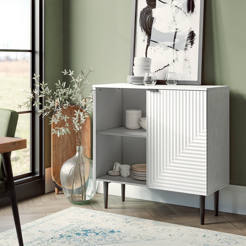 Breithaup Standard Accent Cabinet, White