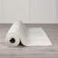 Tapis géométrique blanc / gris en laine tissé à la machine 5 pi x 8 pi-990893540