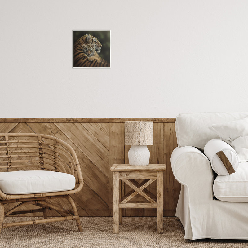 Cherished Tiger Cub Wall Plaque, design by Collin Bogle