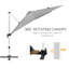 Areia 296cm Cantilever Parasol