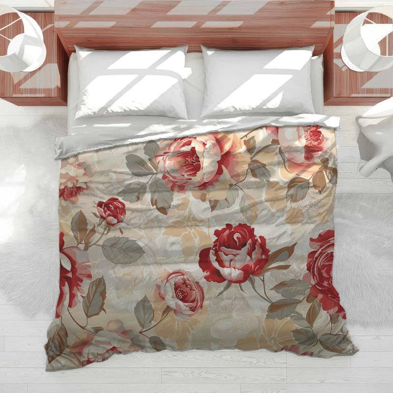 Blend Peony Cotton Blend Comforter, Twin Extra Long Comforter