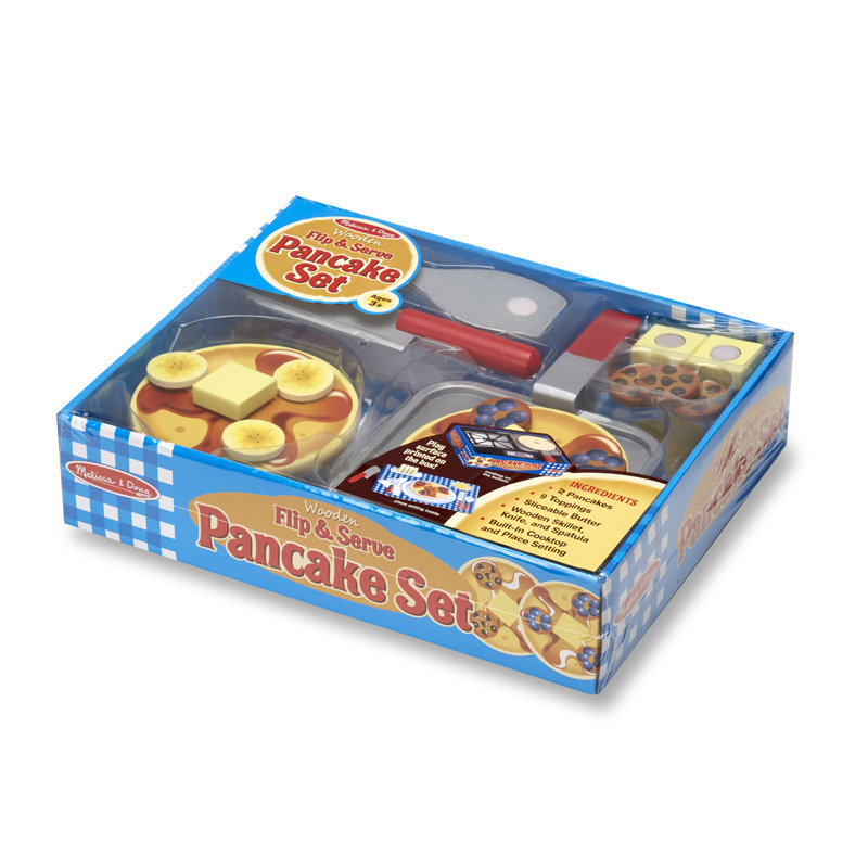 Flip and Serve Play Food Set