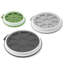 Ensemble de 3 produits Tovolo Seal and Store en silicone pour fruits et légumes coupés