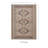 Rectangle Presli Oriental Machine Woven Polyester Area Rug in Ivory/Terracotta-681027720