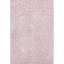 Tapis rose Prisco lavable à la machine de qualité supérieure-1265580180