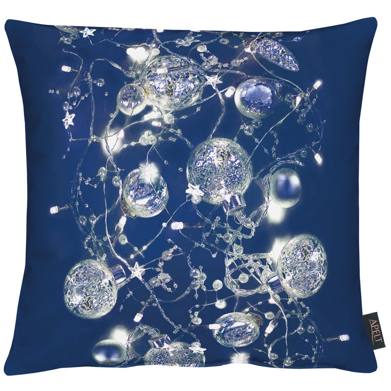 Square Cushion, White