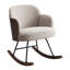 Chaise berçante rembourrée Valera-1842080243