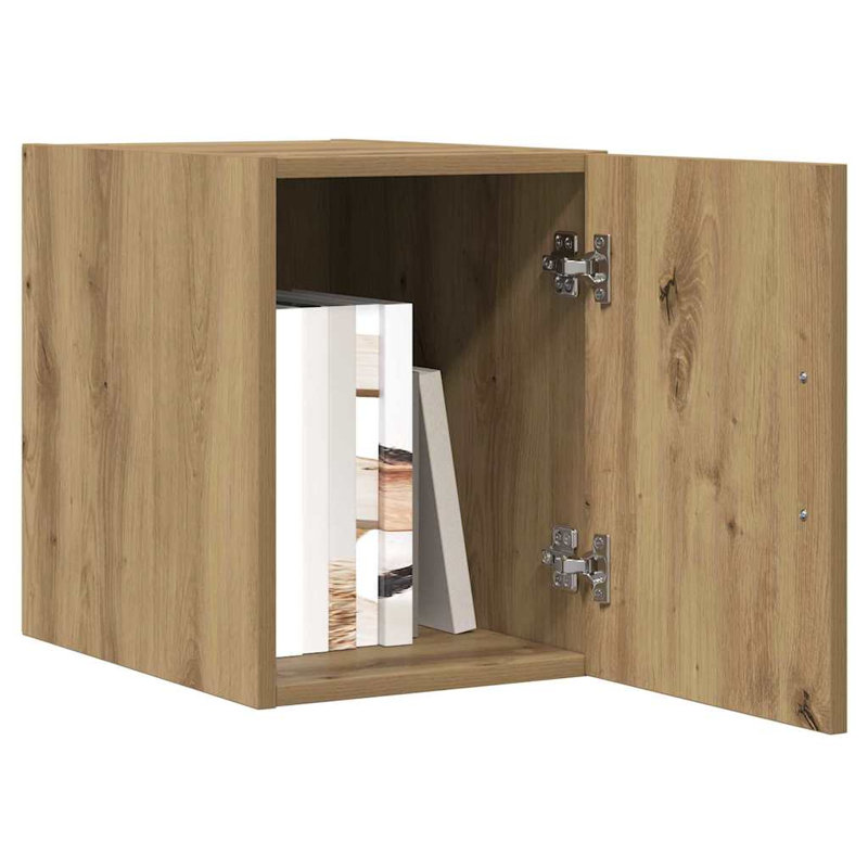 Wall Cabinet 30X42.5X40 Cm Engineered Wood, Artisan Oak