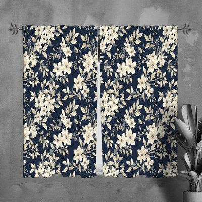 Paire de rideaux obscurcissant en polyester Rhooms