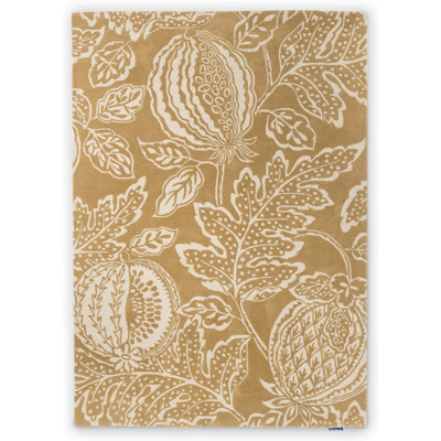 Sanderson Handmade Wool Floral Area Rug