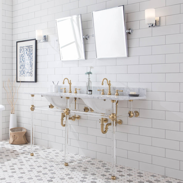 Greyleigh™ Copeland 22'' Stone Oval Bathroom Sink with Overflow