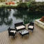 Ensemble de conversation pour terrasse 4 personnes-87396565