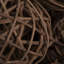 Vickerman Natural Botanicals 4" Lata Ball, Natural Brown. Includes 25 Pieces per Pack