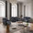 Mobili Fabric 3 Pcs Recliner Set With Cupholder ,Drop Down Table-486807319