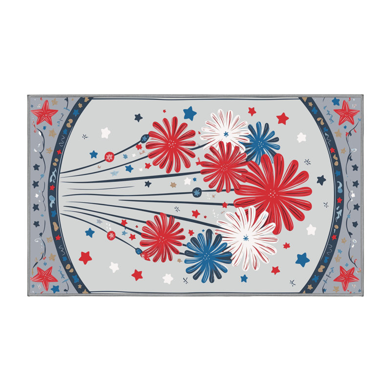 Tapis d'été Holiday The Aisle®, Rectangulaire 2 pi x 3 pi