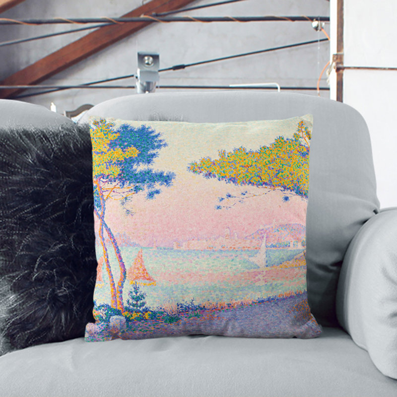 Square Cushion, 55cm H x 55cm W x 20cm D