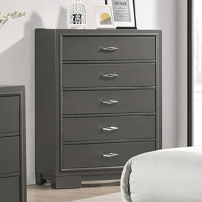 Landbert 33.8'' W 5 - Drawer Dresser