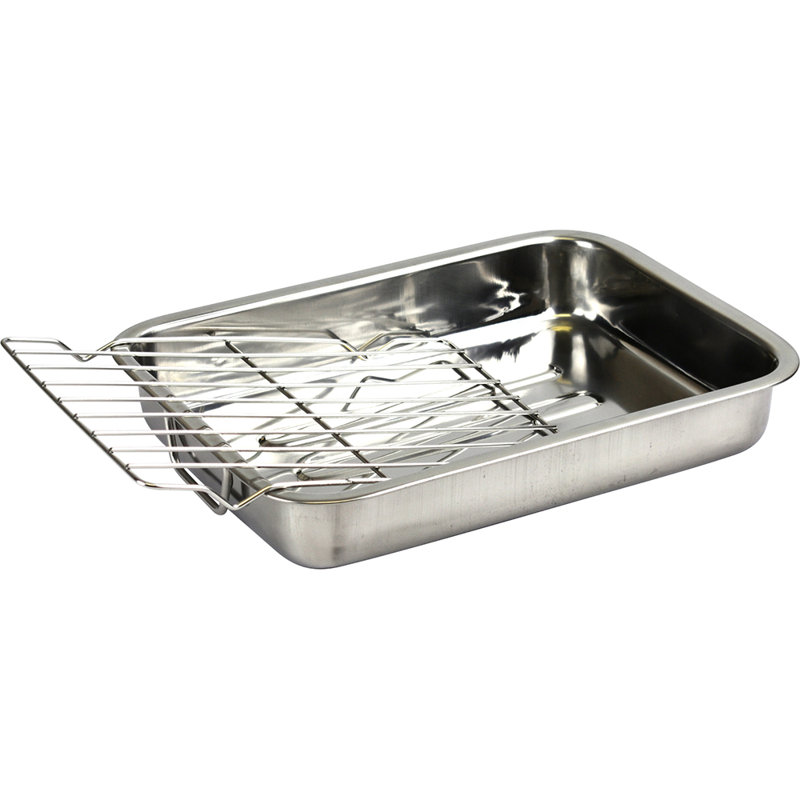 Sterling Ventures Non-Stick Stainless Steel Baking Tray