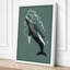 Whale at Peace Coastal - Wrapped Canvas-1701294504-1701294510