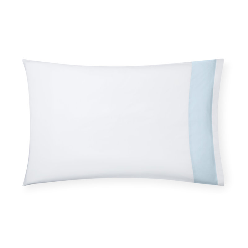 Casida Percale Pillow Case, King, Powder