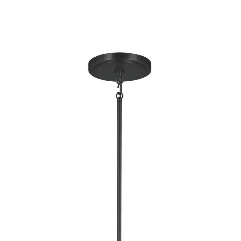 Lustre noir 12 lumières Karthe, Noir