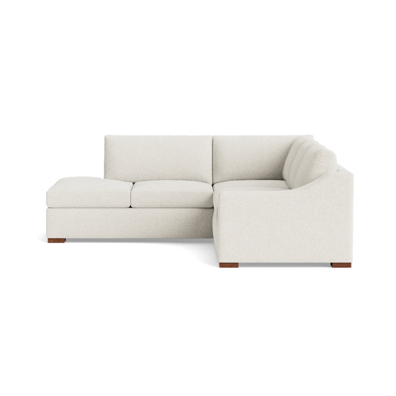 Lucca Sectional, Left Hand Facing, Performance Weave - Basil