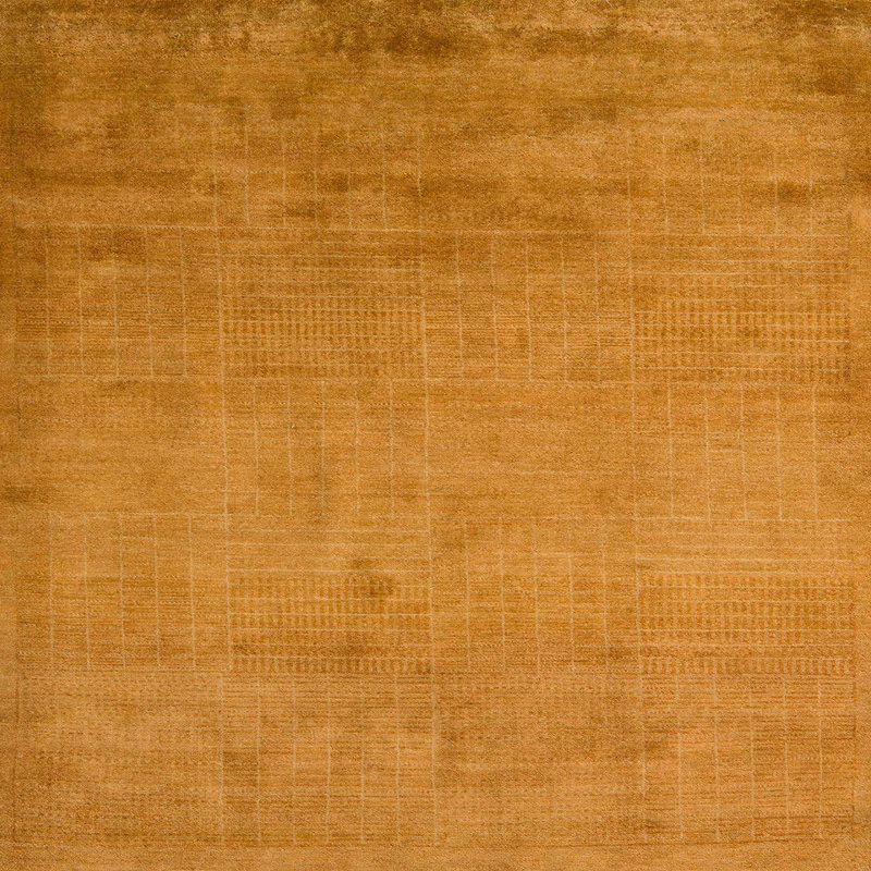 Tapis abstrait moderne 5477, Carré 7 pi