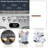 MONSFEST Semi-Automatic Espresso Machine with Frother