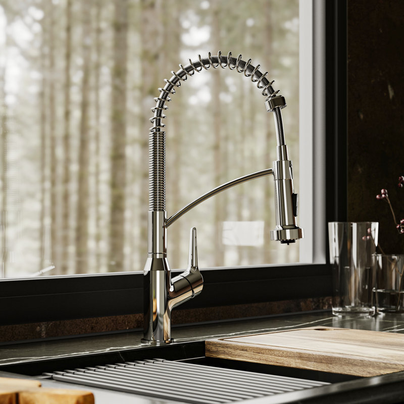 Robinet de cuisine Karran Scottsdale, Chrome chrome