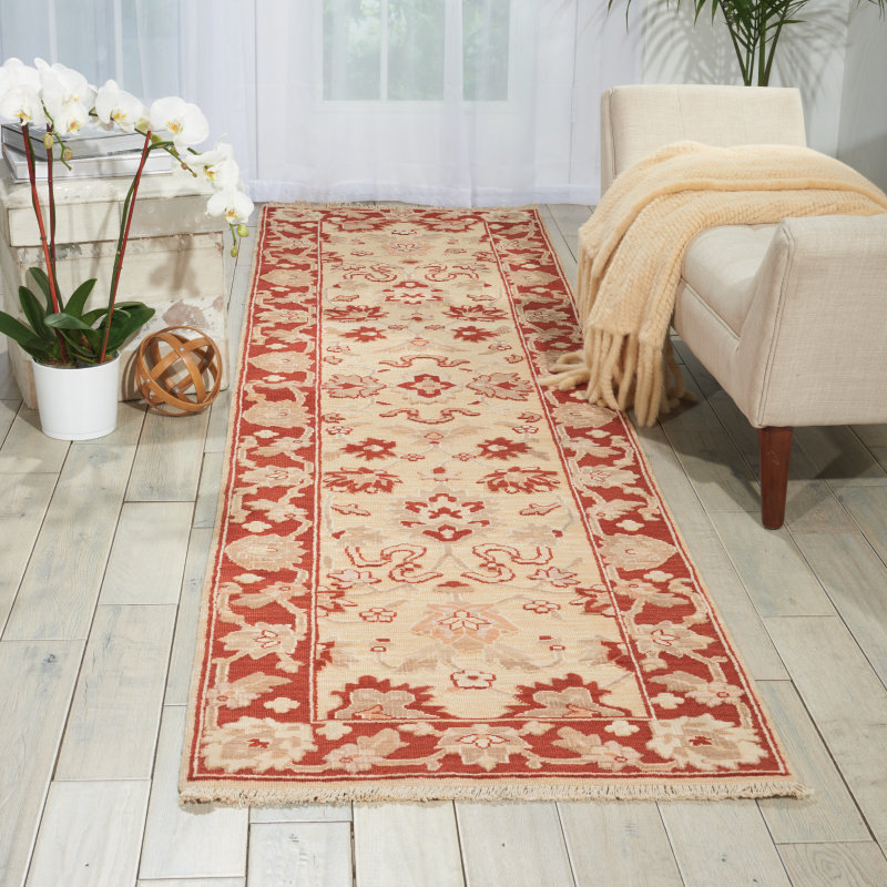 Heintzelman Wool Oriental Indoor Rug, Runner 2'6" x 10'