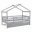 Lit en bois avec lit gigogne simple-844301955-844301956