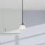 Luminaire suspendu en forme de cloche à 1 lumière Mcraney