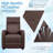Sykora Faux Leather Recliner-1712692917