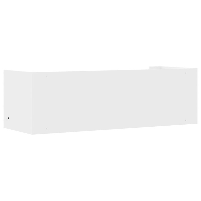 Robbert Floating Shelf, 30.5cm H x 100cm W x 35cm, White