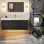 Meuble-lavabo mural simple de 48 po avec comptoir en pierre Melora, lumière DEL et tiroirs à fermeture en douceur, design moderne-71816925-79292697