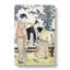 Viewing the Bush Clover by Torii Kiyonaga - Wrapped Canvas-55370249